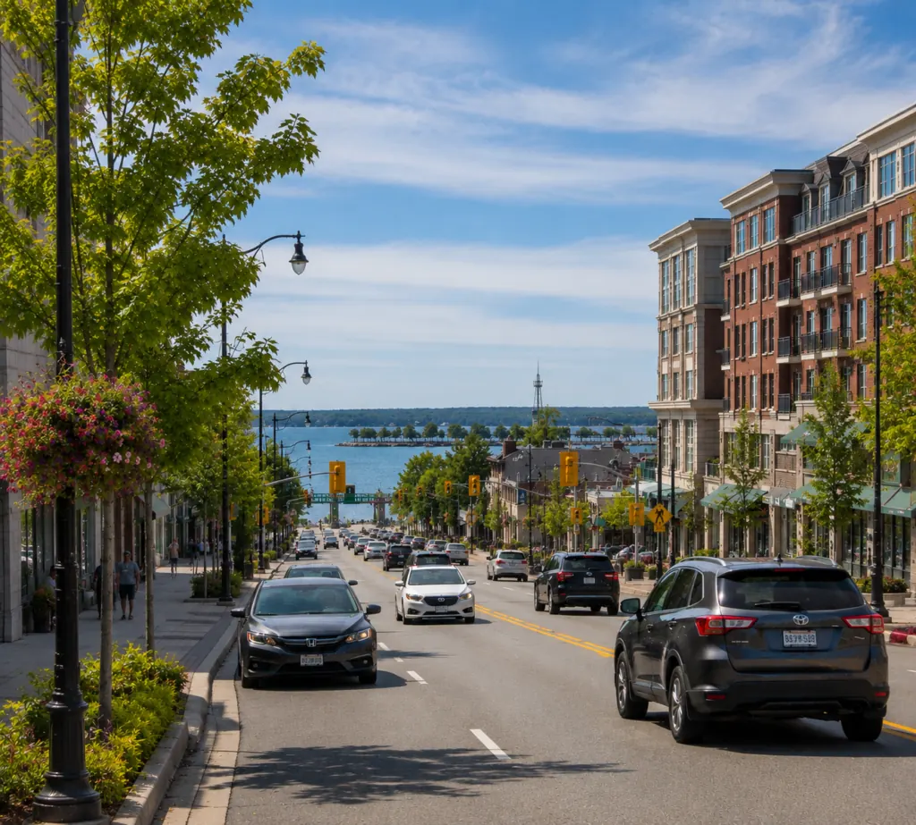 Burlington skyline