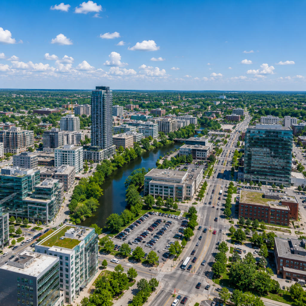 Waterloo skyline